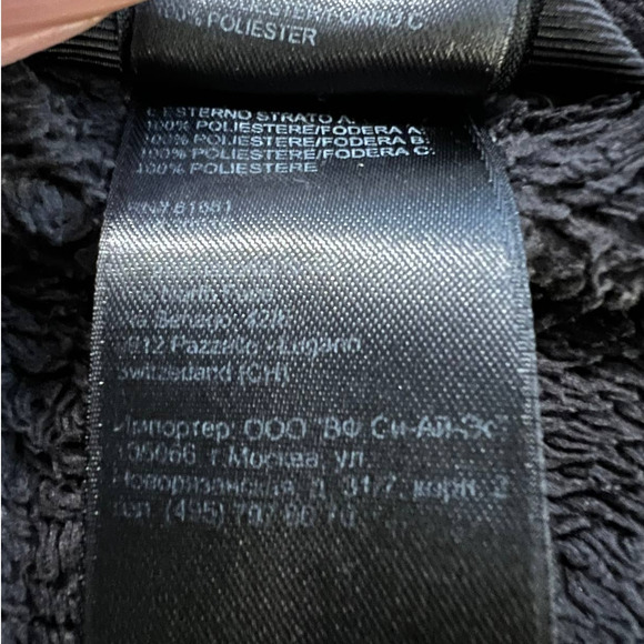 The North Face Women's Fleece Jacket Size M in Black Full Zipper - Picture 5 of 5